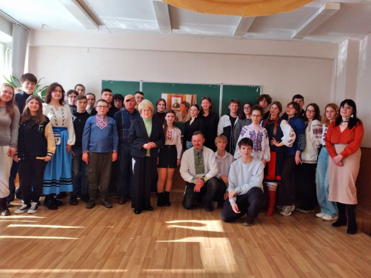 Першокурсники ННІ ІНФОТЕХ відвідали конкурс читців поезії Тараса Шевченка